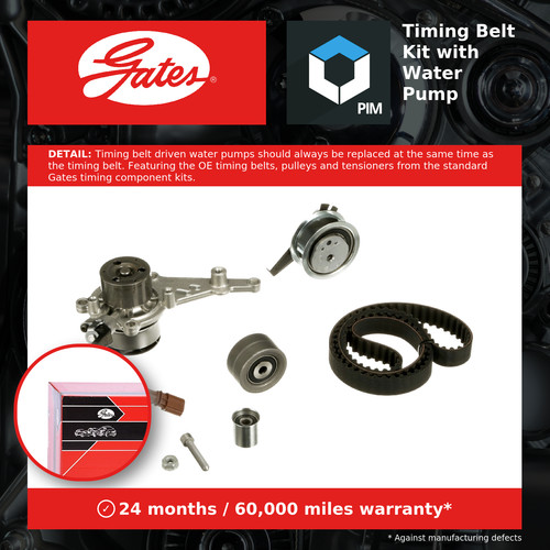 Timing belt water - pump, kit