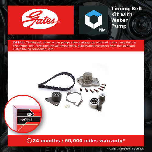 Timing belt water pump - pump, kit