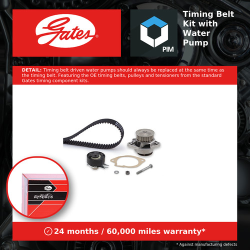 Timing belt water pump - timing,