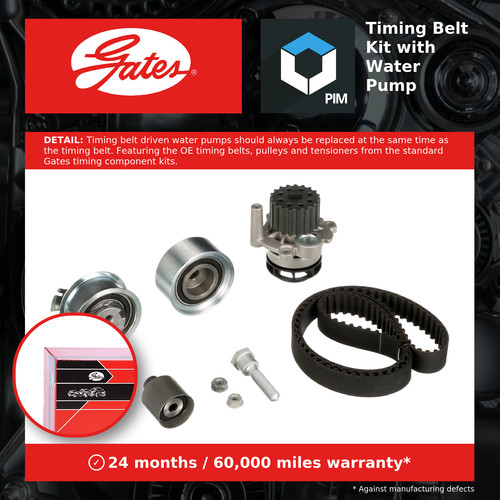 Timing belt water pump - belt,