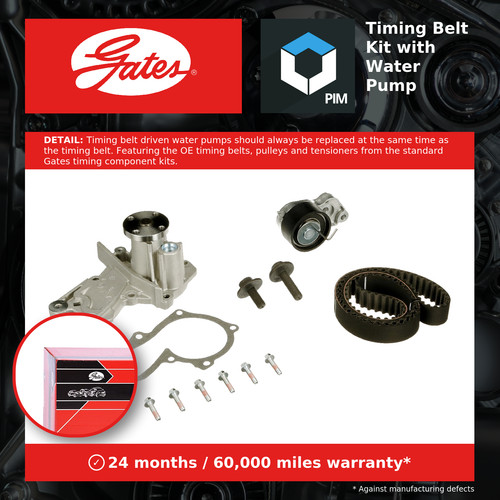 Timing belt water pump - &, kit