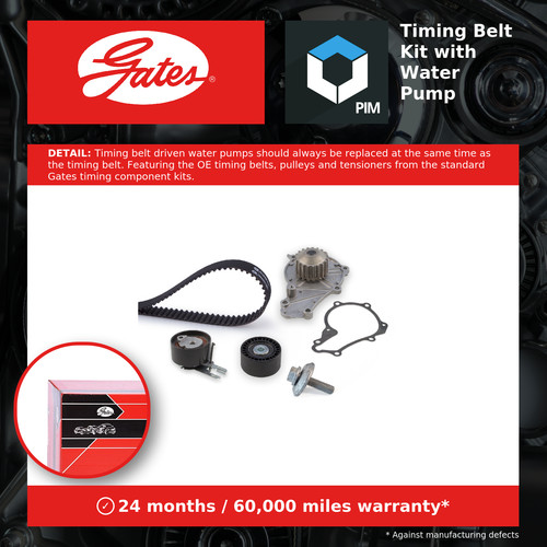 Timing belt water pump - belt,