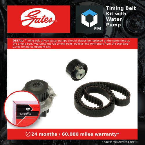 Timing belt water pump - timing,