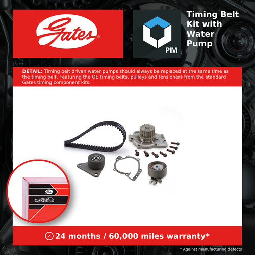 Timing belt water pump - timing,