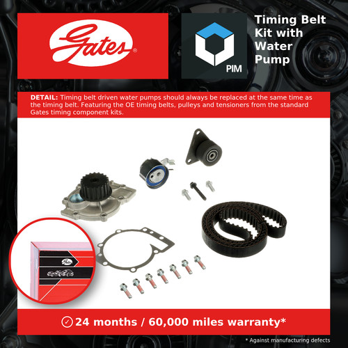 Timing belt water pump kit - &,