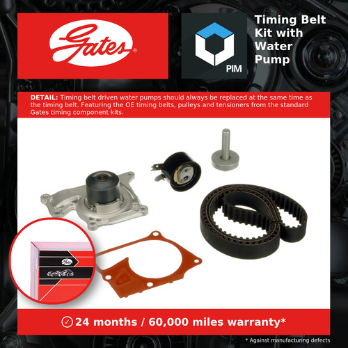 Timing belt water pump - belt,