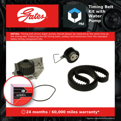 Timing belt water - timing, kit