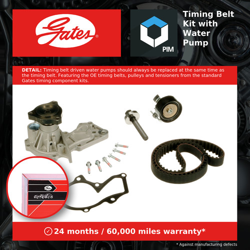 Timing belt water pump - &, kit