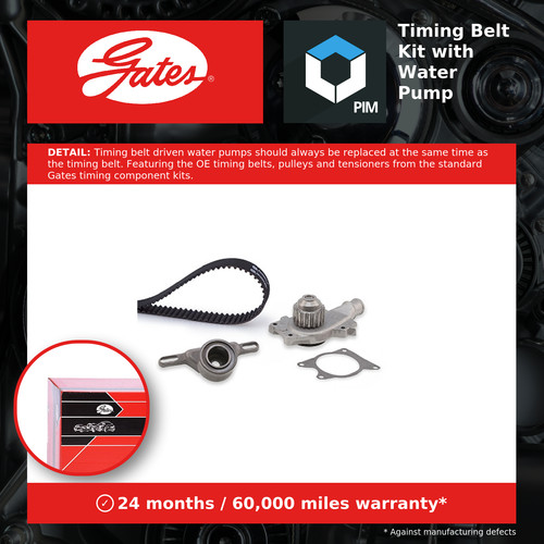 Timing belt water pump kit - timing, &