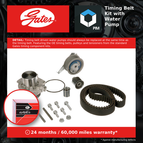 Timing belt water pump - &,