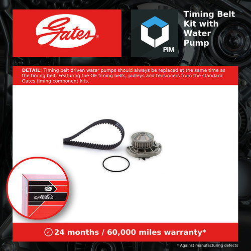 Timing belt water pump - timing,