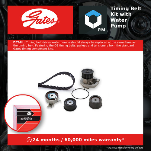 Timing belt water - timing, kit