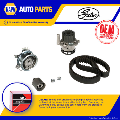Timing belt water pump kit - timing,
