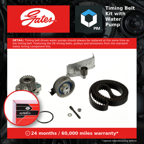 Timing belt water pump kit - timing,