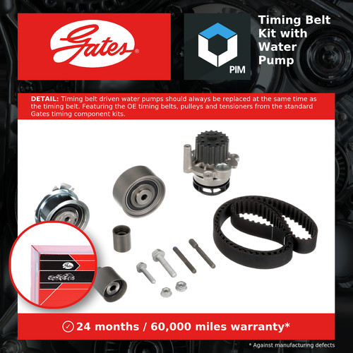 Timing belt water - &, kit